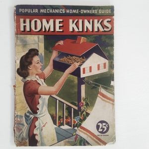 Vintage Home Kinks Magazine Popular Mechanics